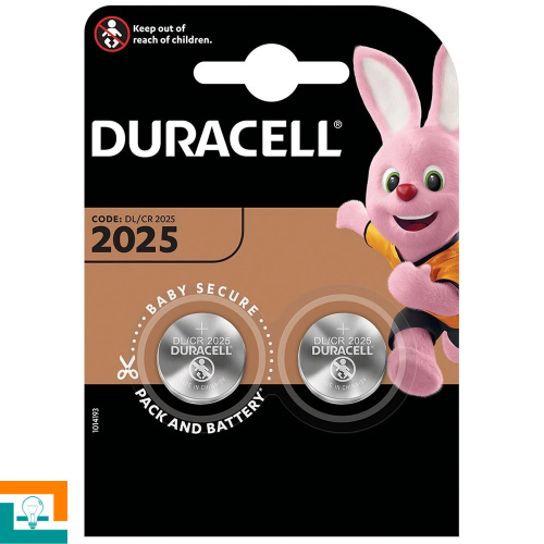 БАТАРЕЙКА Duracell літієва 2шт. DL2025 DSN