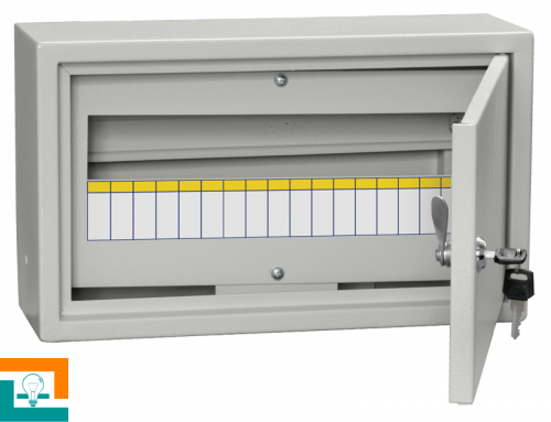 КОРПУС щита металлический внешний IP31 IEK ЩРН-18з MKM14-N-18-31-Z