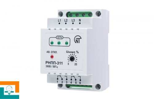 РНПП-311 РЕЛЕ напряжения 3-фазное
