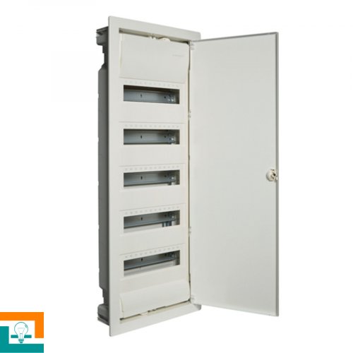 КОРПУС встраиваемый мет/дв.Volta IP30/II Hager VU60UA 60(70)мод