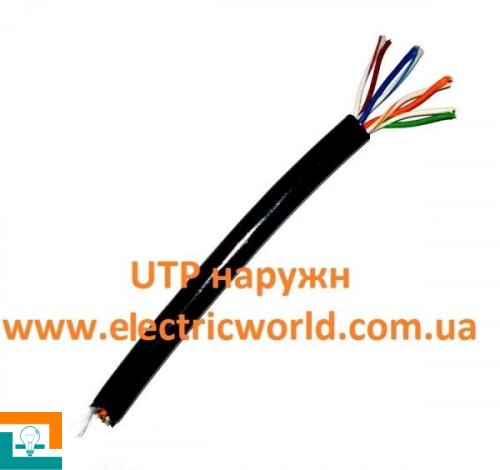 ВИТАЯ ПАРА с.5e кабель внешний отечественный UTP 4PR 24AWG Одескабель