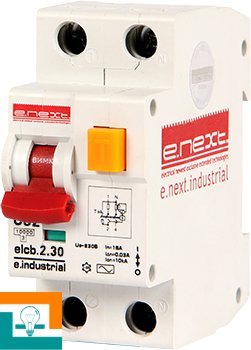 ДИФФЕРЕНЦИАЛЬНЫЙ АВТОМАТ 2-полюсный 32/0,03А E.Next 10kA i0230006 e.industrial.elcb.2.C32.30