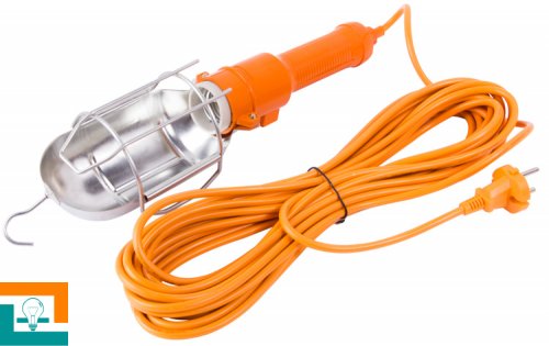 Світильник переносний l0670001 60W Е27 5м E.Next e.light.move.e27.5.orange помаранчевий