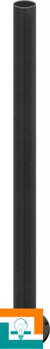 Стійка пластикова e.street.stand.pc.120.black висота 120мм чорна E.next