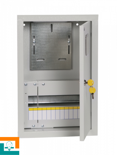 КОРПУС мет.вбуд.IP31 ІЕК сір ЩУРВ-1/12зо-1 36 УХЛЗ MKM25-V-12-31-ZO