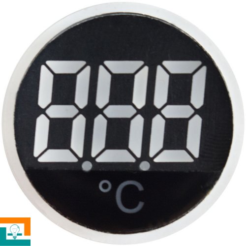ГОЛОВКА сигнальна з iндикатором температури E.Next e.ad22.temp -25...+199°C s009040