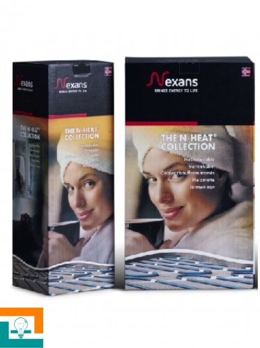 МАТ нагрівальний 2жильний 230V Nexans MILLIMAT/150 300W 0,5*4м під плитку