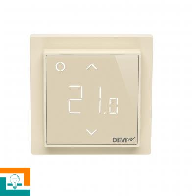 ТЕРМОСТАТ Devіregtm Smart Іvory 140F1142 16А +5,+45 слоновая кость