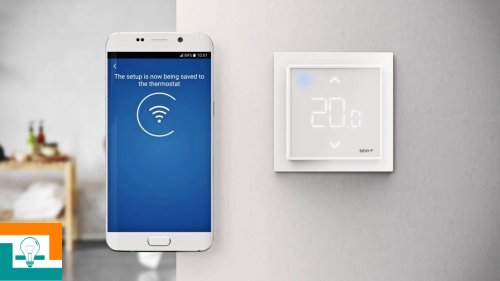 ТЕРМОСТАТ Devіregtm Smart Іvory 140F1142 16А +5,+45 слоновая кость