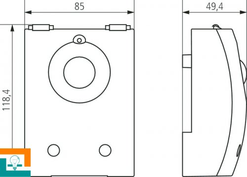 РЕЛЕ сутінкове Theben IP55 LUNA126star E 2300W 1260900