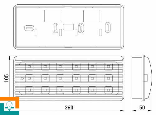 Светильник аварийный l0660030 e.emerg.506L.led.NM.3h.IP20 не постоянный 3 часа E.next