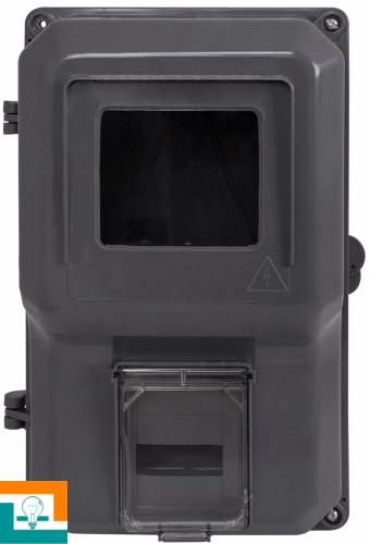 КОРПУС пластиковий навісний під 1-фазний лічильник E.Next e.mbox.stand.plastic.n.f1 s0110001