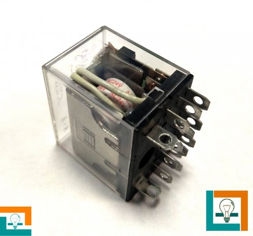 РЕЛЕ проміжне 12V ІЕК AC 10А РЭК77/4 RRP10-4-10-012A