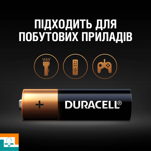 БАТАРЕЙКА щелочная Duracell 1,5V MN2400 LR03